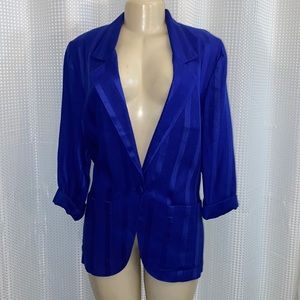 Womens blue blazer